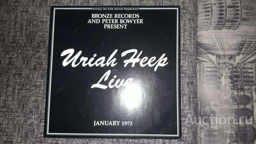 2 LP URIAH HEEP – Uriah Heep Live,1973,Gema