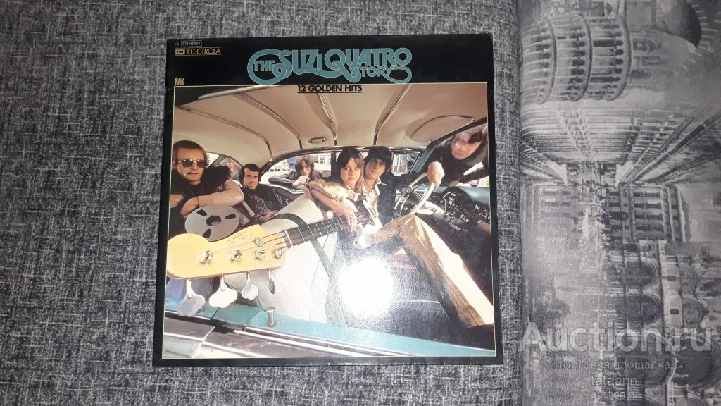 LP SUZI QUATRO – The Suzi Quatro Story.1975,Gema