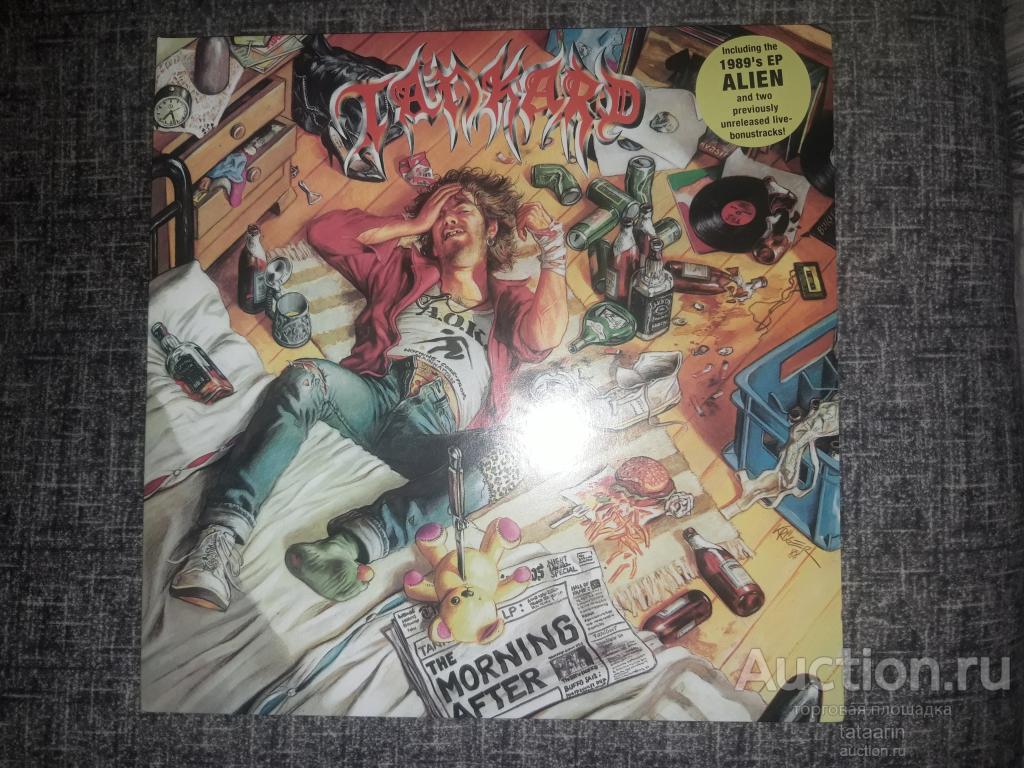 2 LP TANKARD - The Morning After / Alien 1988 . 2013