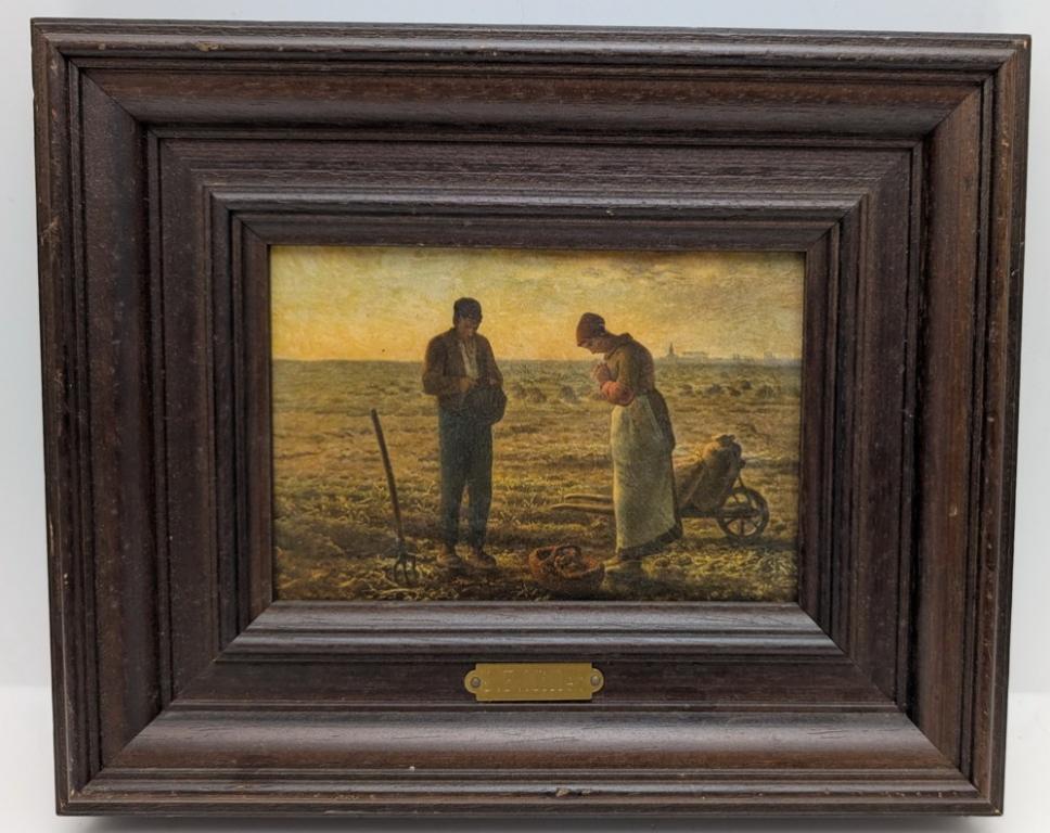 Картина репродукция Jan-Fransua Mille Анжелюс (A858)