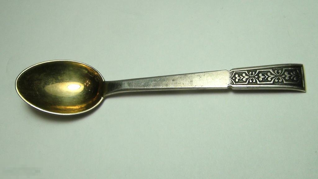 Кофейная ложка 875 проба 13,6гр.