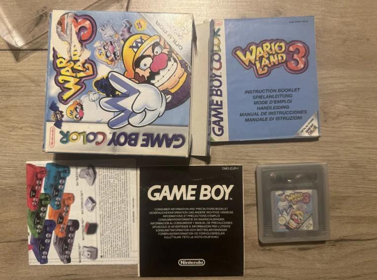 Игра Wario land 3 Nintendo Game boy