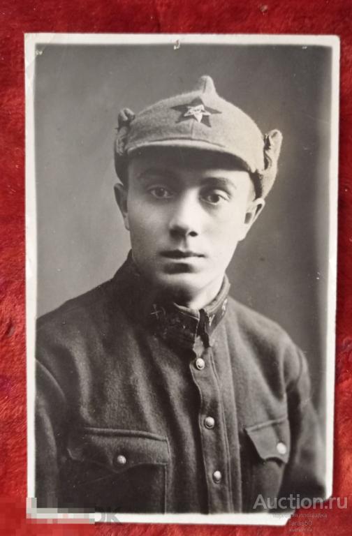 Фото красноармейца 5-го санбата г. Бобруйска.