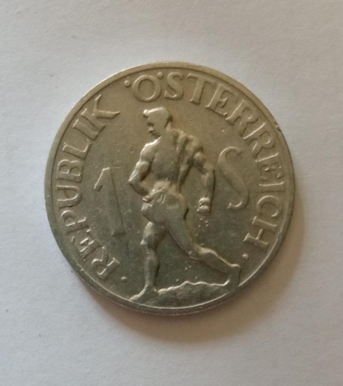 1 шиллинг Австрия 1946