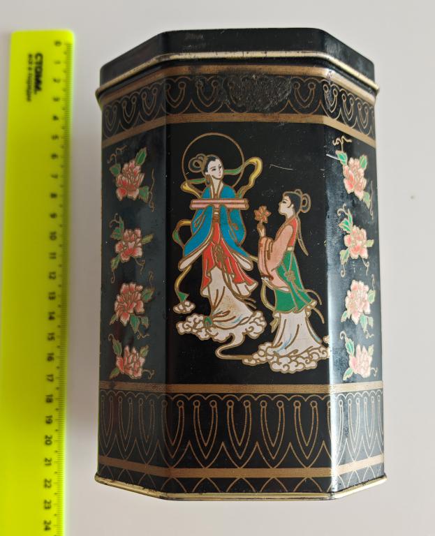 коробка жесть банка Цейлонский чай а