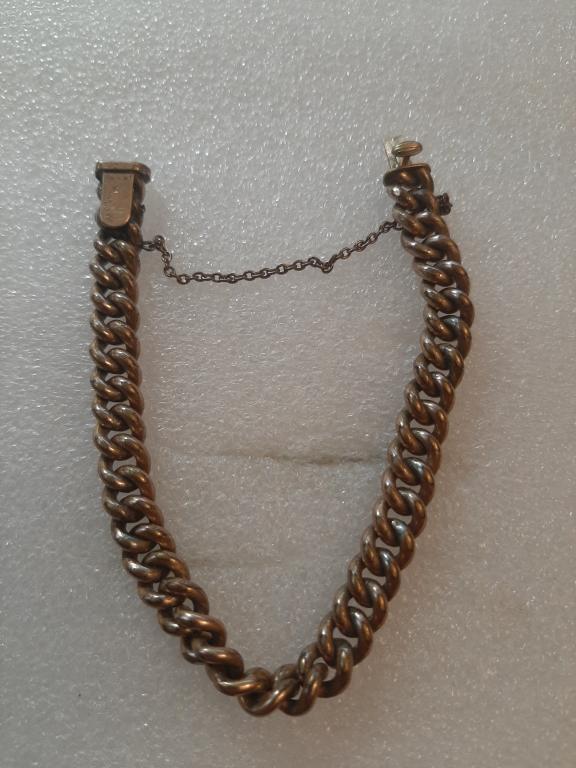 БРАСЛЕТ СТАРИННЫЙ ПОЗОЛОТА НАЧАЛО 20 В