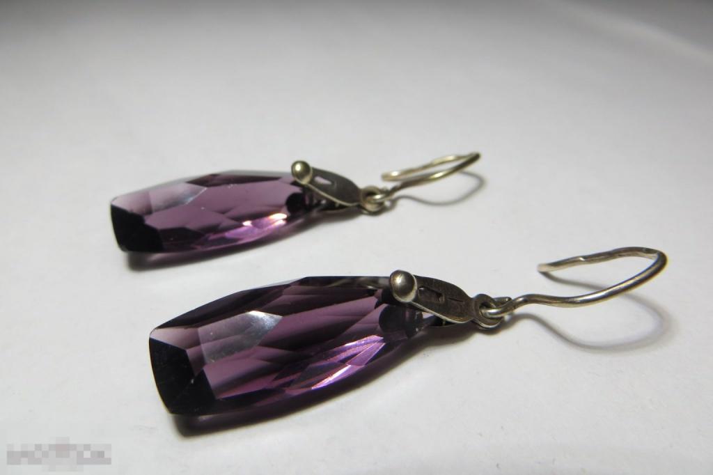 Серьги 875 проба СССР 4,3гр