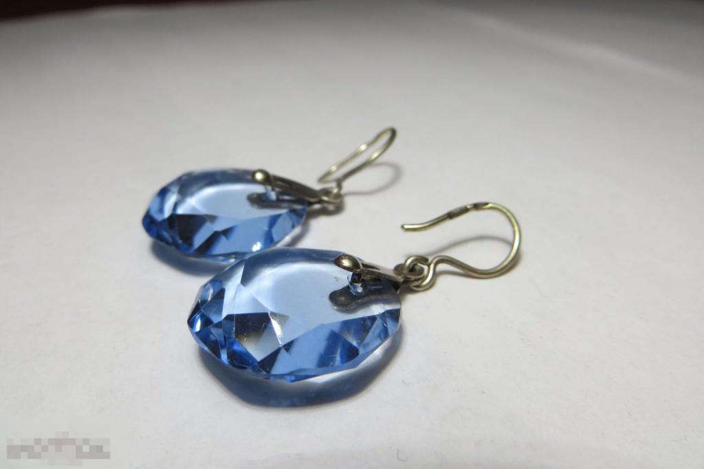 Серьги 875 проба СССР 5,8гр