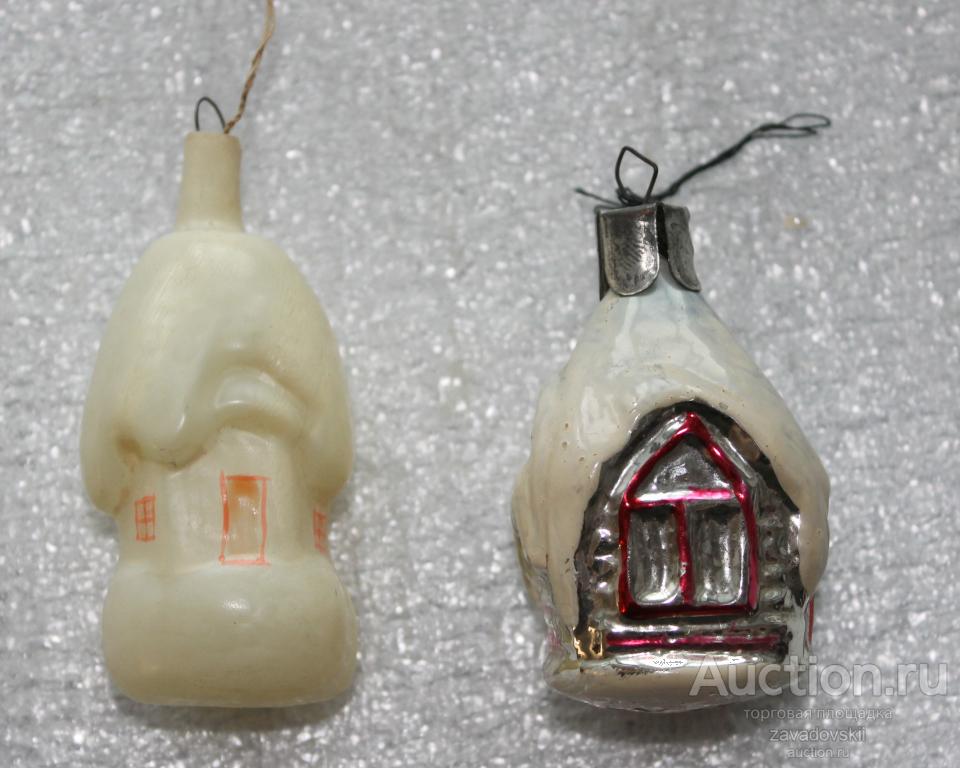 Ёлочная игрушка Елочная Серая шейка стекло прищепка роспись на прищепке Утка, уточка