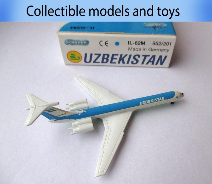 модель самолета Ил 62 М / Il 62 M (ВНИМАНИЕ!!! читайте описание)