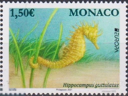 Монако Чистая марка Европа СЕПТ 2021