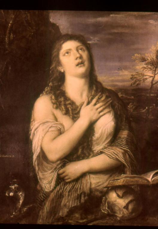 Диапозитивы. Живопись. Тициан. 24 цветных слайда