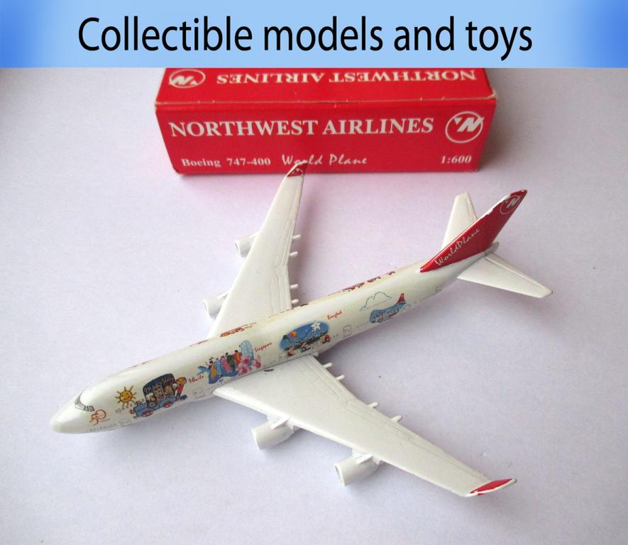 модель самолета Боинг 747-400 / Boeing 747-400 (ВНИМАНИЕ!!! читайте описание)
