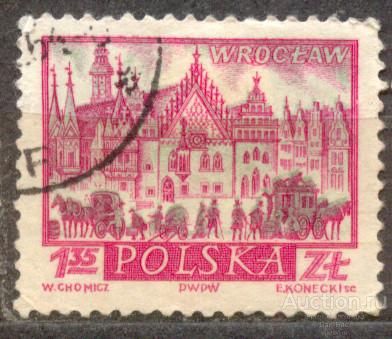 Польша 1960  СТАНДАРТ ГОРОДА ВИДЫ АРХИТЕКТУРА