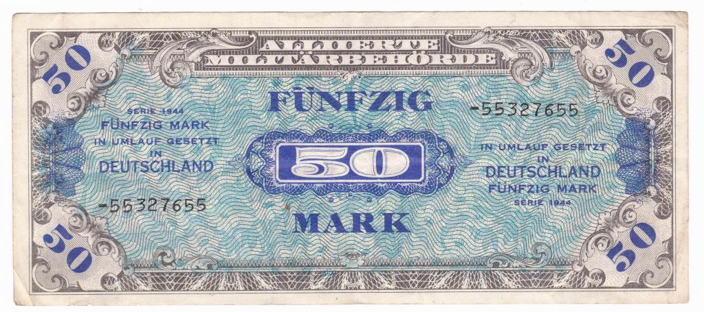Германия 50 марок 1944 Союзная Оккупация