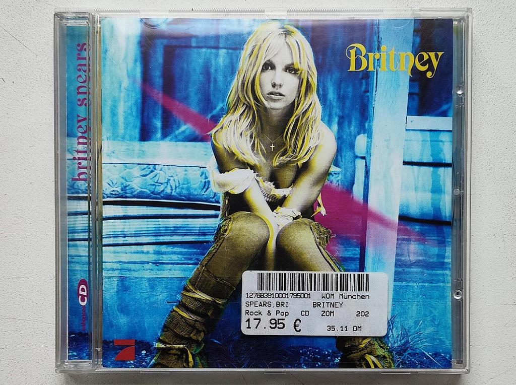 CD. Britney Spears - Britney. 2001. EU.