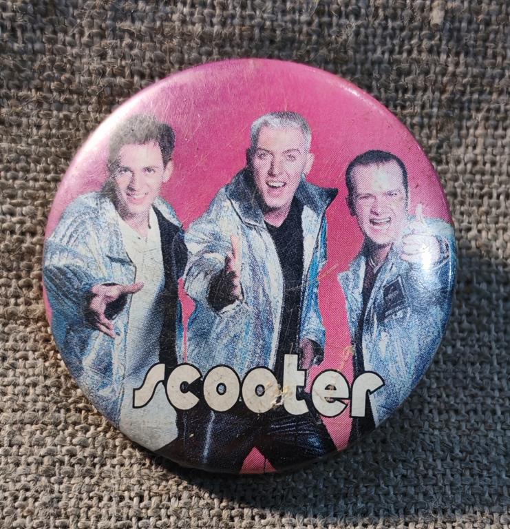 Поп группа Scooter - Скутер, пластик, 90-е.