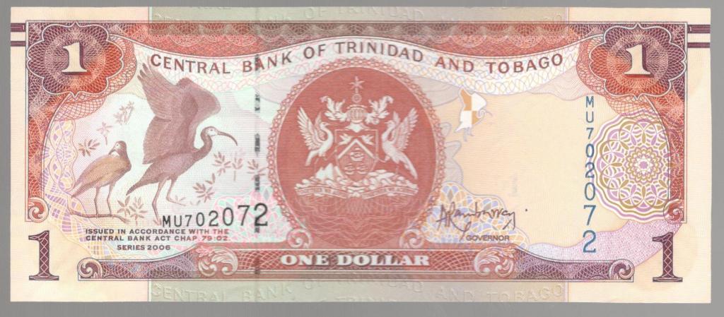 1 доллар 2006 Тринидад и Тобаго UNC (032132)