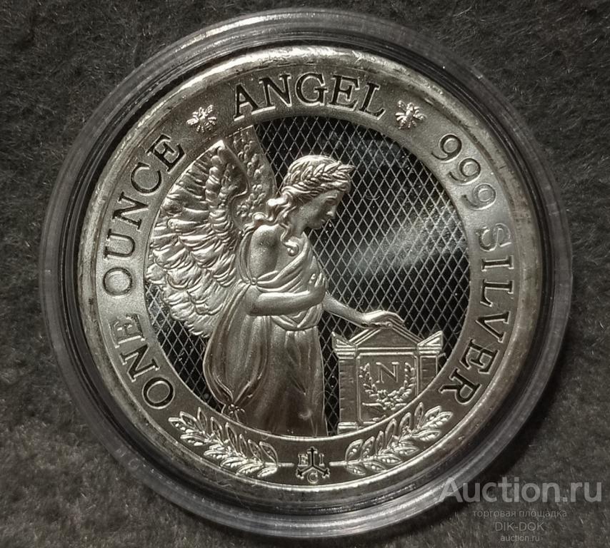 Остров Святой Елены 1 фунт 2021 г. Ангел Наполеона. Серебро