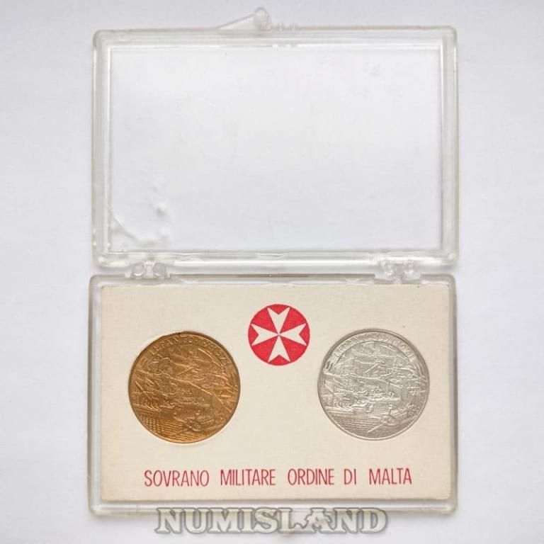 Мальтийский Орден 9 тари и 10 грани грано 1971 PROOF Корабли