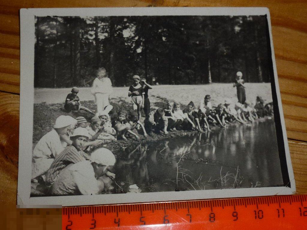 ФОТО ГРУППА ОТДЫХАЮЩИХ ДЕТЕЙ КИСЛОВОДСК 1937 ГОДА"