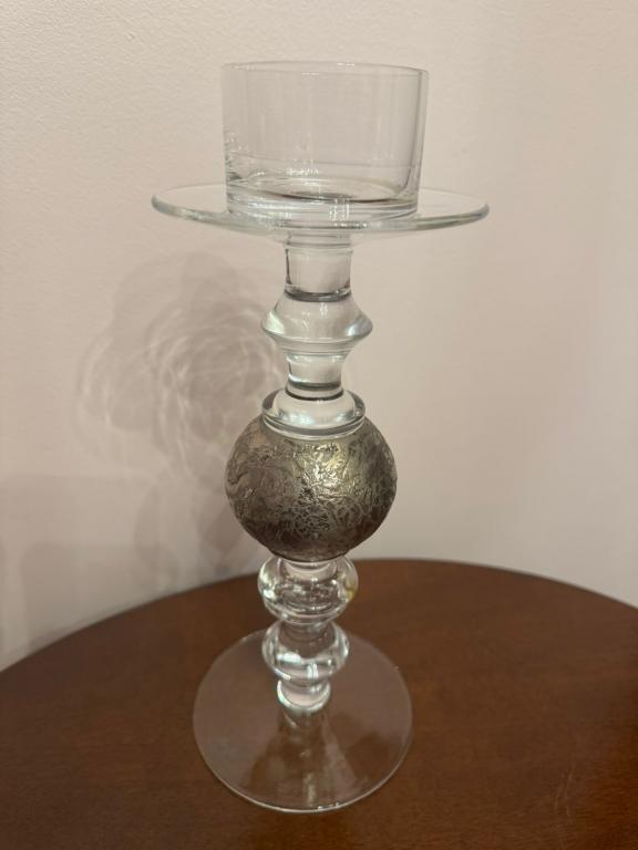 Подсвечник ПЛАТИНА Vеtrеriе di Еmроli Griffе Montеnароleоnе