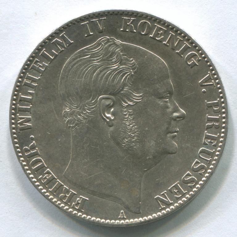 ГЕРМАНИЯ/ПРУССИЯ 1 ТАЛЕР 1859 UNC