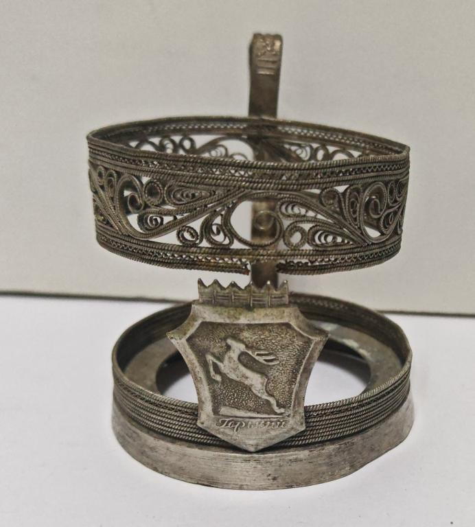 Подстаканник Скань Горький Казаковский завод художественных изделий брак