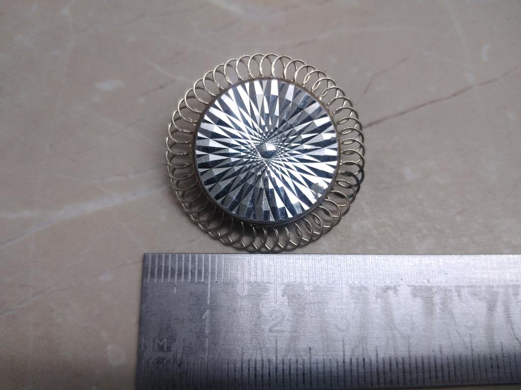 Брошь времён СССР. Винтаж. Клеймо.