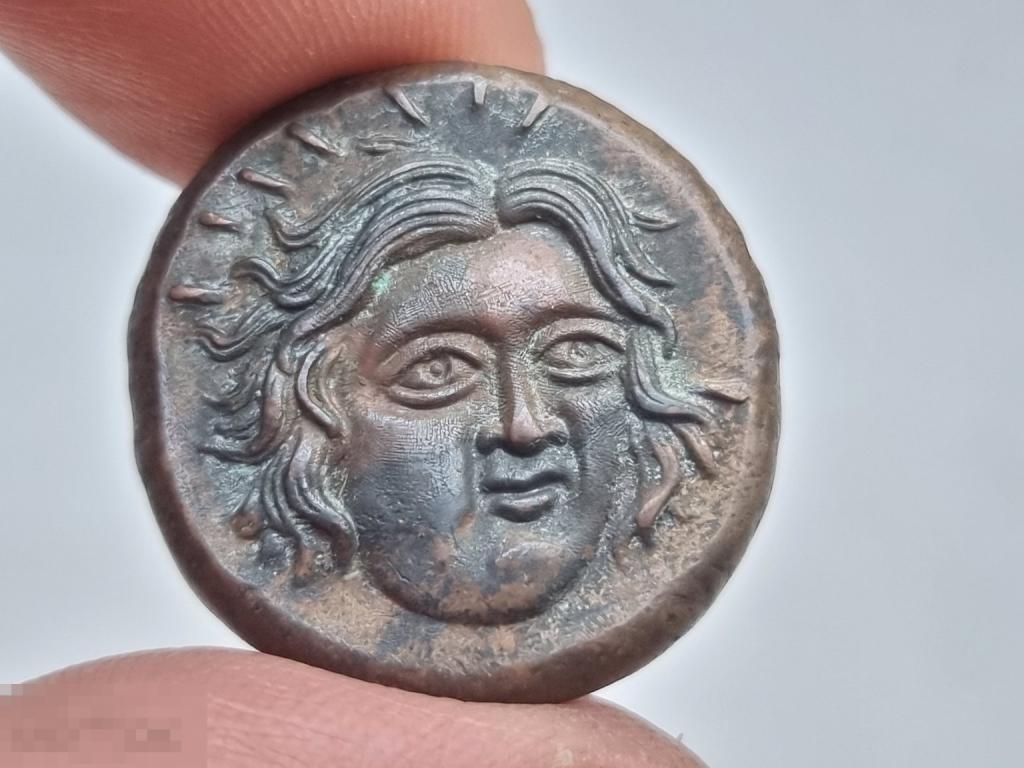 Монета Античная-Рим.Сестерций.(Крупная).Медь.