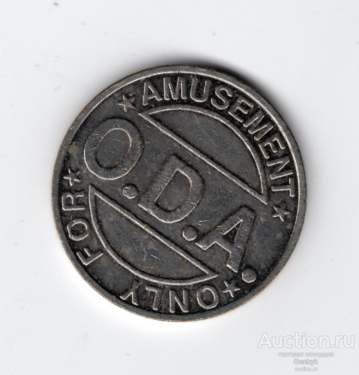 Игровой жетон O.D.A. ODA (А1-31)
