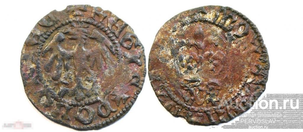 Владислав Ягайло Полугрош 14 век. Редкая! Рекомендую!