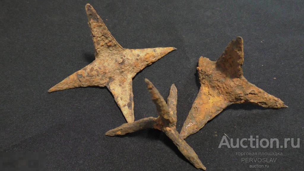 Чеснок боевой. Продаются только 2 верхних. Железо. Оригинал!!!