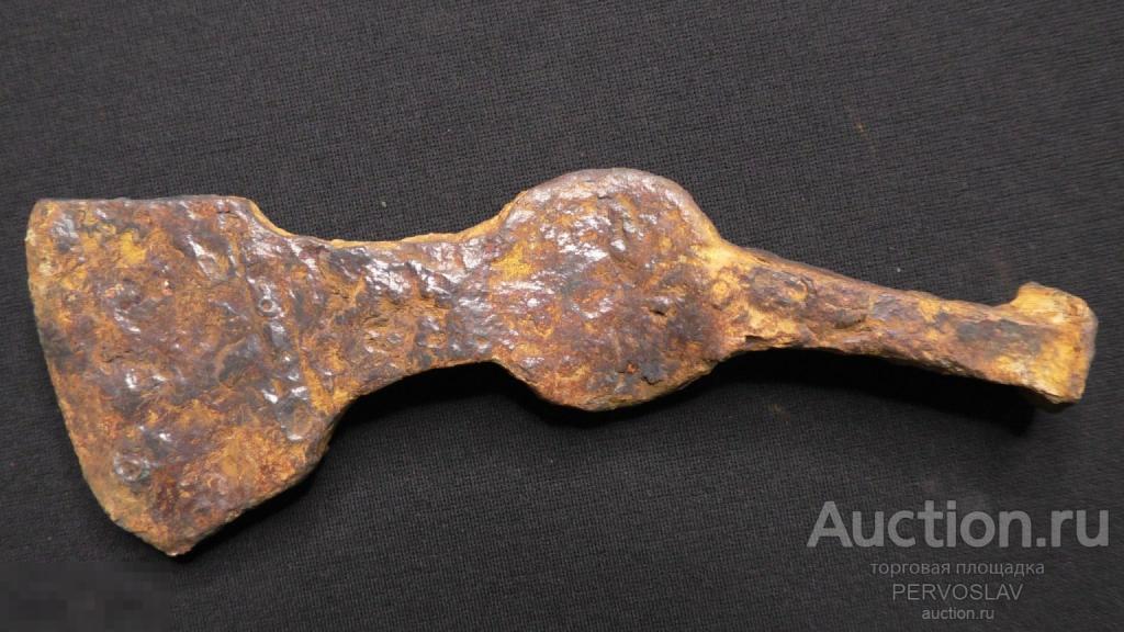 Боевой топор древнего воина привязной - уникальный. Домонгол. Оригинал!