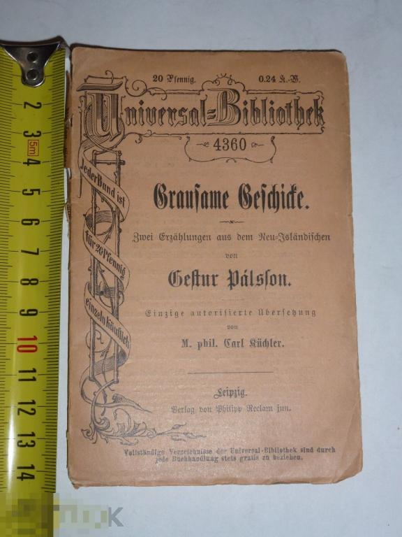 КНИГА НА НЕМЕЦКОМ ЯЗЫКЕ НАЧАЛО 20 ВЕКА }