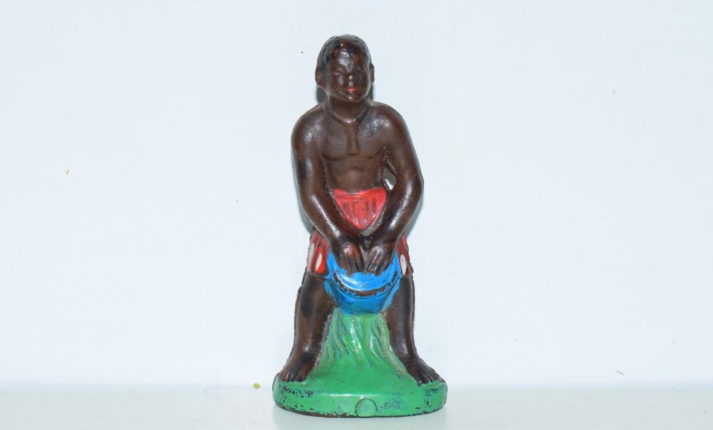 Солдатики ГДР Зулусы,Зулус с барабаном.