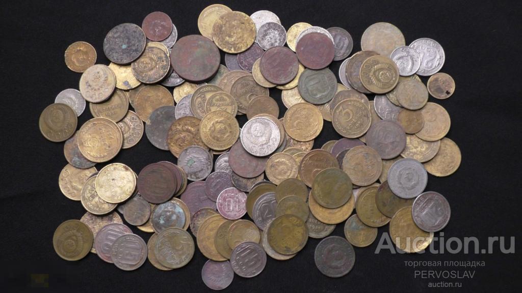Монеты раннего СССР 1924 - 1957 г. Кучей оптом. Рекомендую!