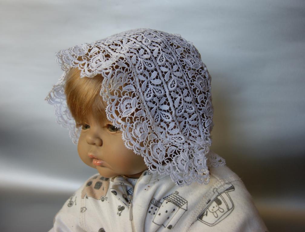 Старинная детская шапочка. чепчик для кукол Европа