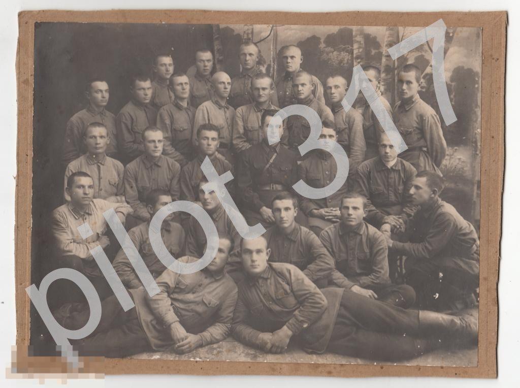 Курсанты 1 пулеметной роты 65 стрелкового полка Новороссийск 1932г.