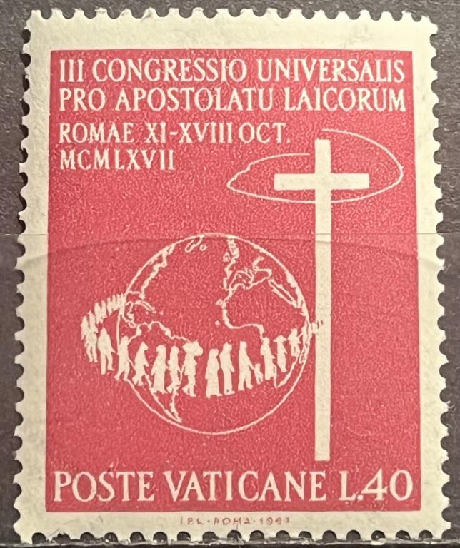 Почтовая марка Ватикан 🇻🇦