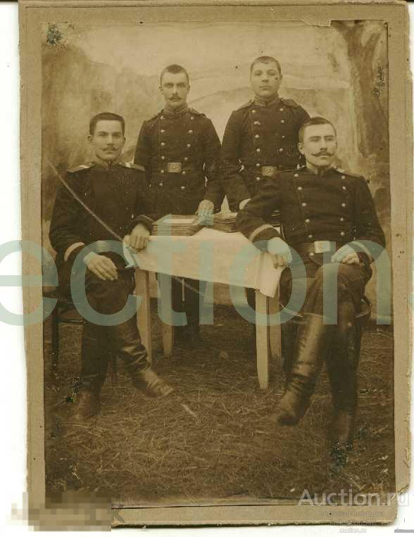 Групповое фото солдат 202 пехотного Горийского полка