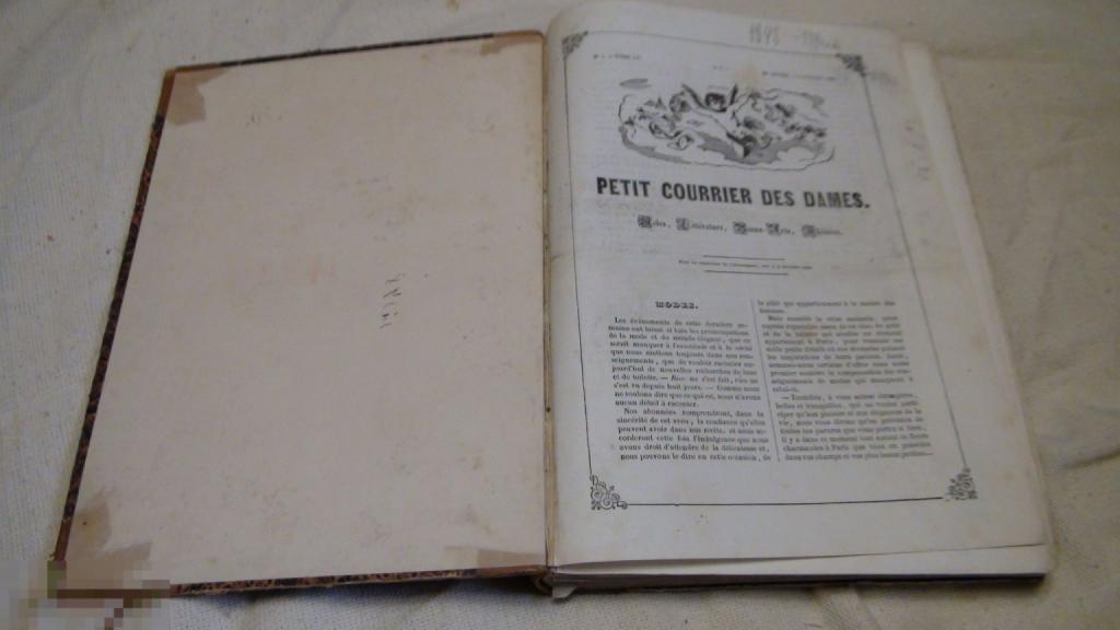 Petit Courrier Des Dames  1848  дамская мода