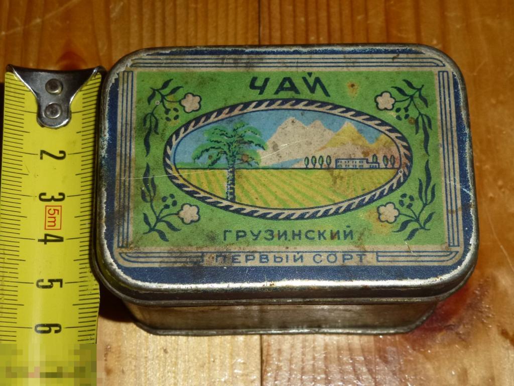 БАНКА ЧАЙ ГРУЗИНСКИЙ ГЛАВЧАЙ ЖЕСТЬ
