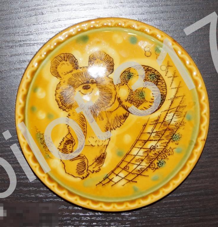 Олимпиада.Олимпийский мишка.Футбол.1980г.