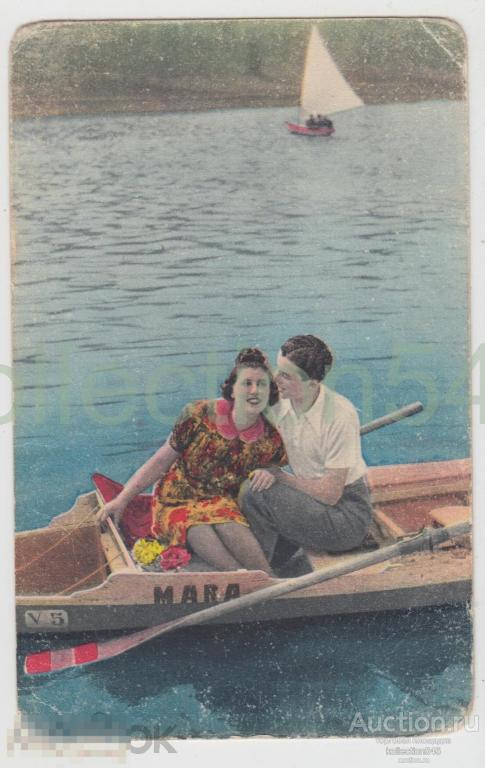 Двое в лодке. Дама гламур.