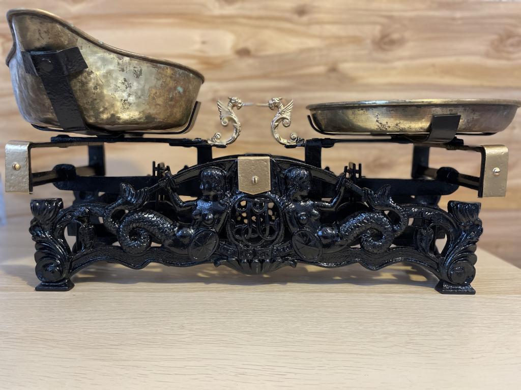 Весы системы Беранже с русалками до 15кг
