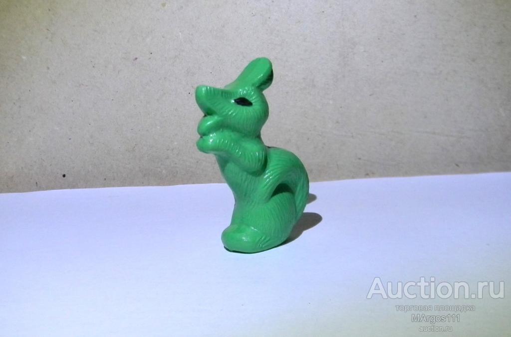 Игрушки СССР ЛИСА  НАБОР "КОЛОБОК" целлулоид РЕДКОСТЬ