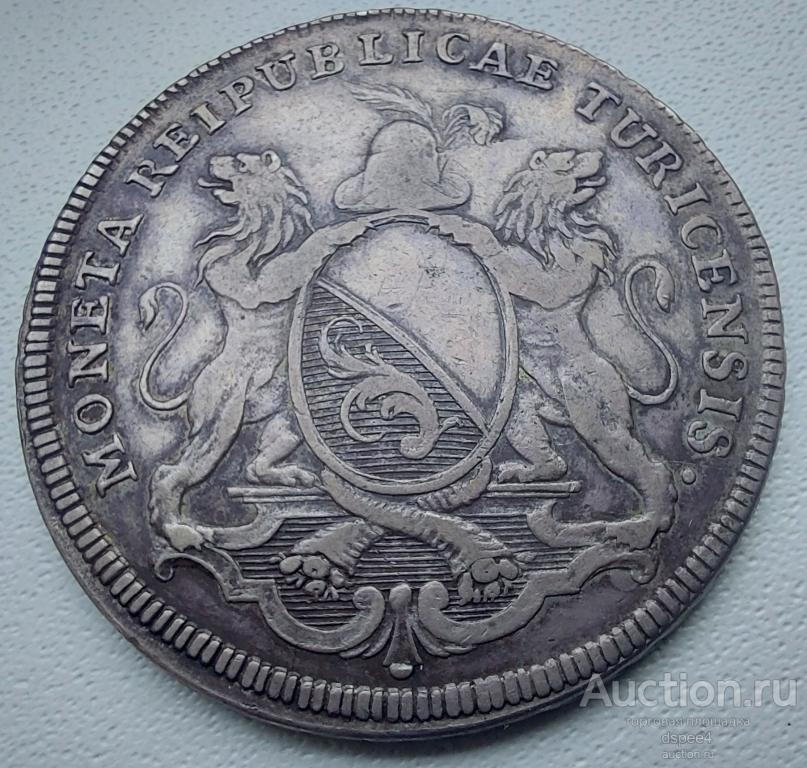 Цюрих Швейцария  талер 1780  RRR
