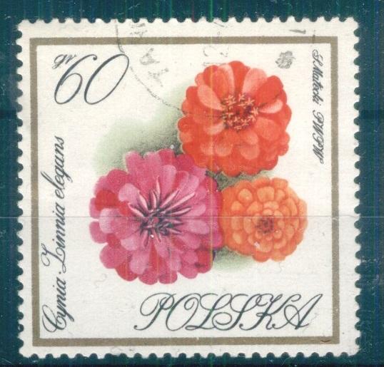 Польша 1966  Мi# 1700  Цветок  гаш
