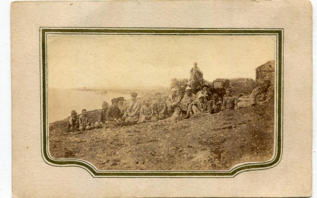 Тобольск. Медянские юрты близ устья Тобола. Сибирские татары. Коренные народы Сибири. RRR